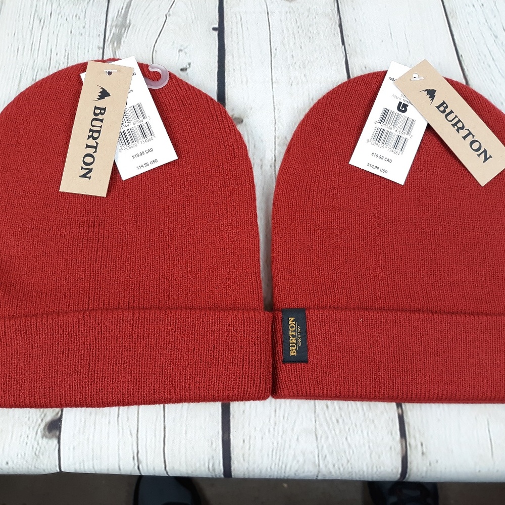 Men's Burton Kactusbunch Bitters Beanie Lot of 2